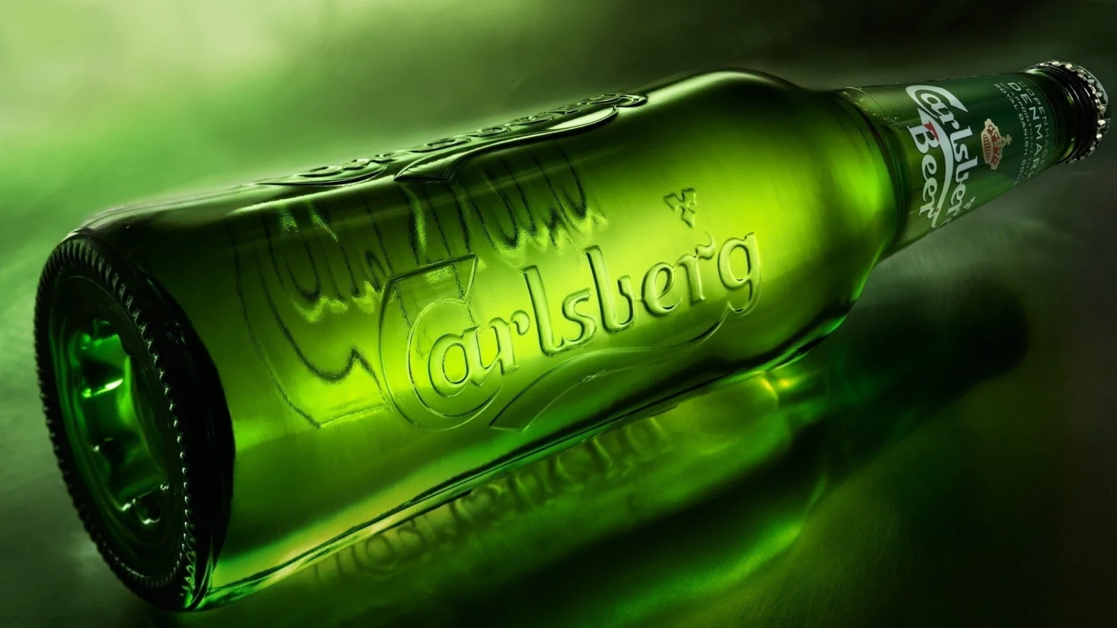 beer, bottle, carlsberg