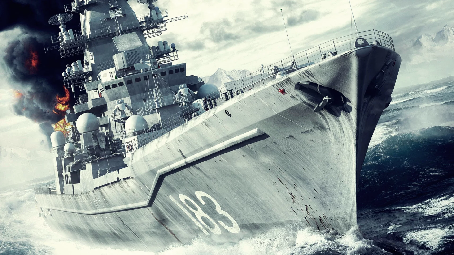 ship, warship
