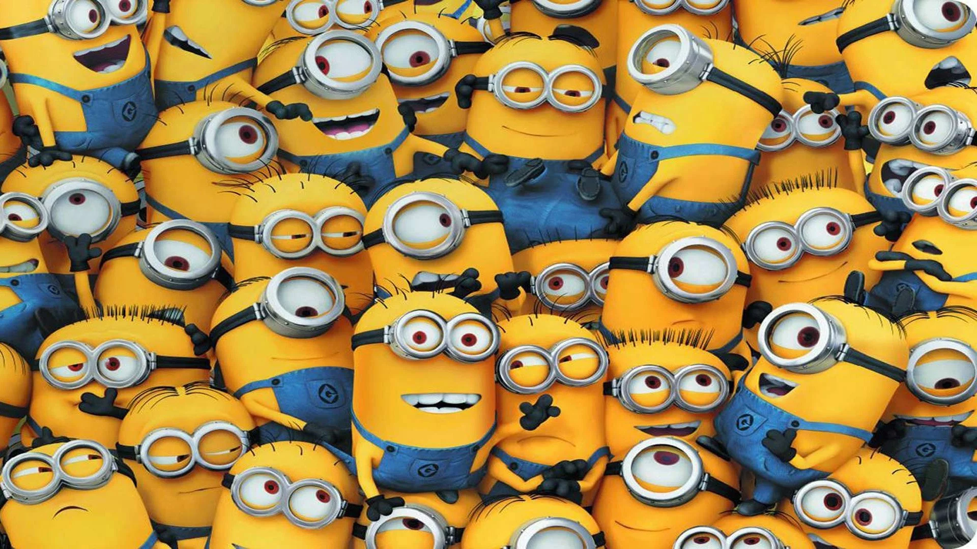 background, minions