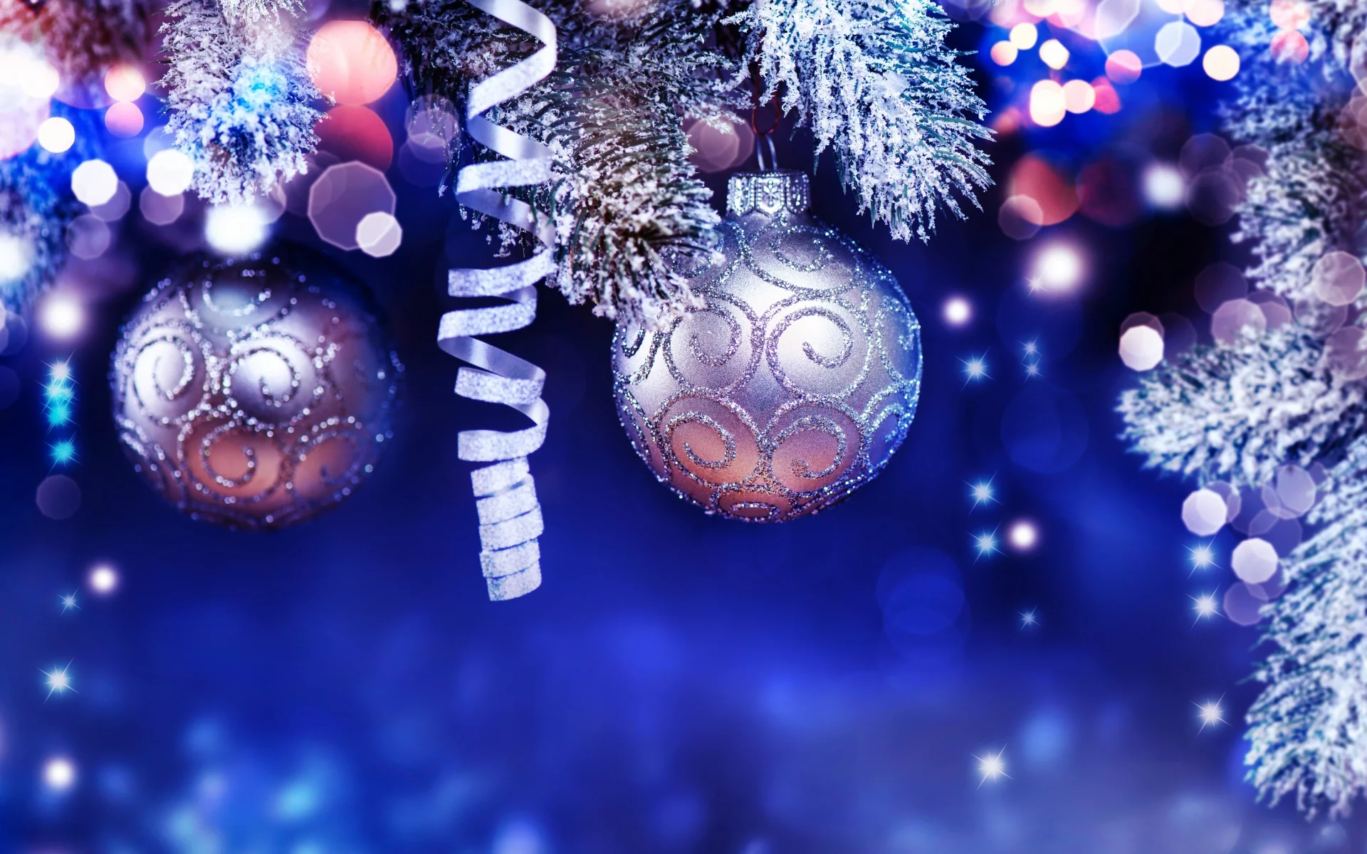 new year, holiday, decorations, christmas tree