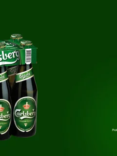 beer, bottle, carlsberg