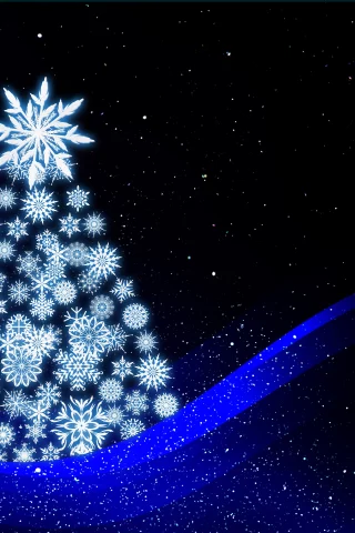 christmas tree, christmas day, christmas lights, blue, light