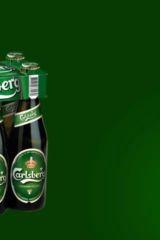 beer, bottle, carlsberg