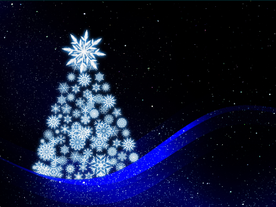 christmas tree, christmas day, christmas lights, blue, light