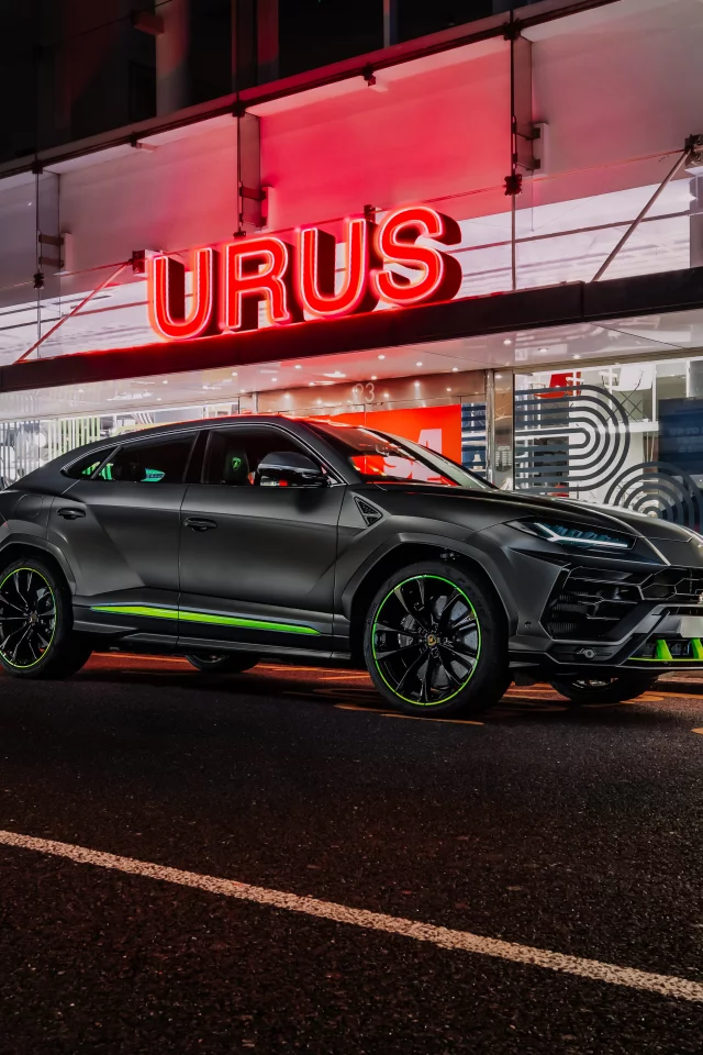 lamborghini, urus, graphite, capsule