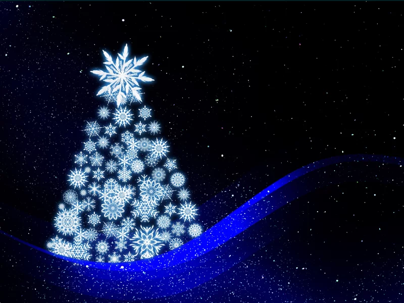 christmas tree, christmas day, christmas lights, blue, light