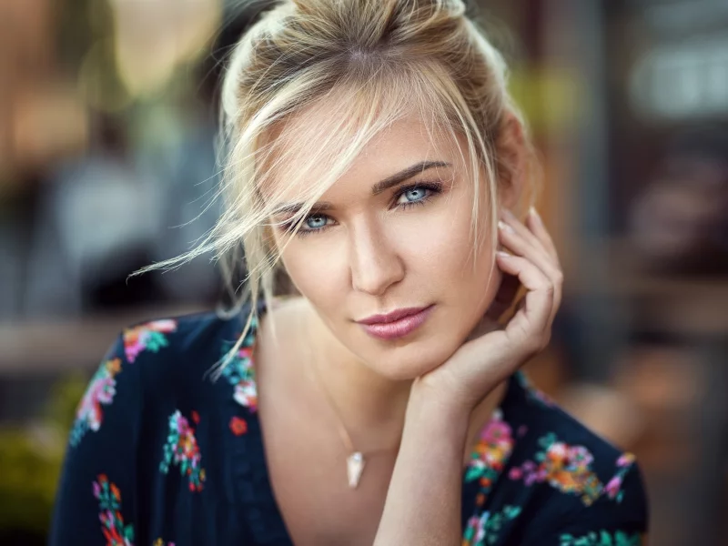 girl, beautiful, blonde