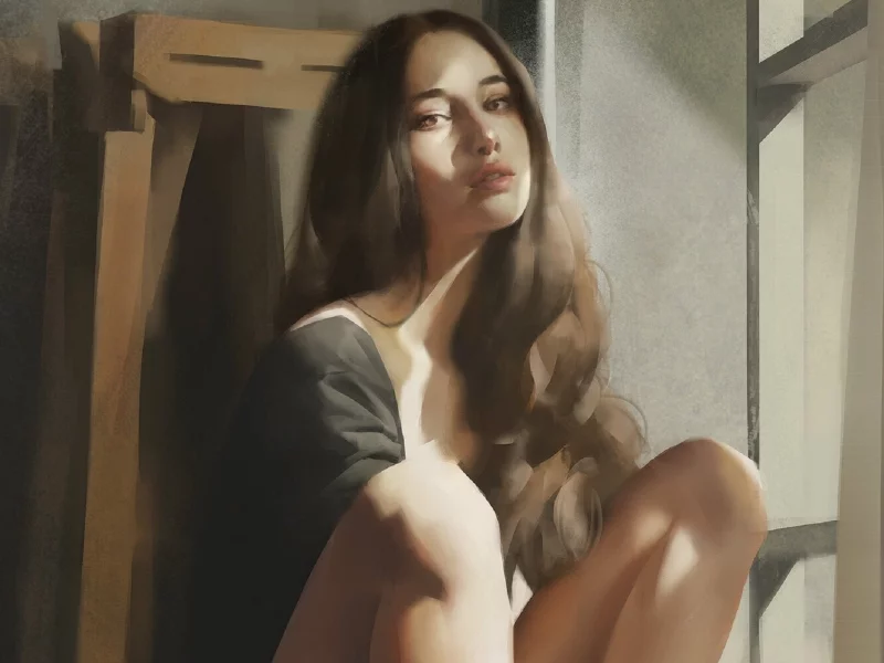 girl, beautiful