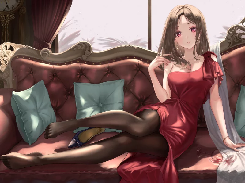girl, cute, anime