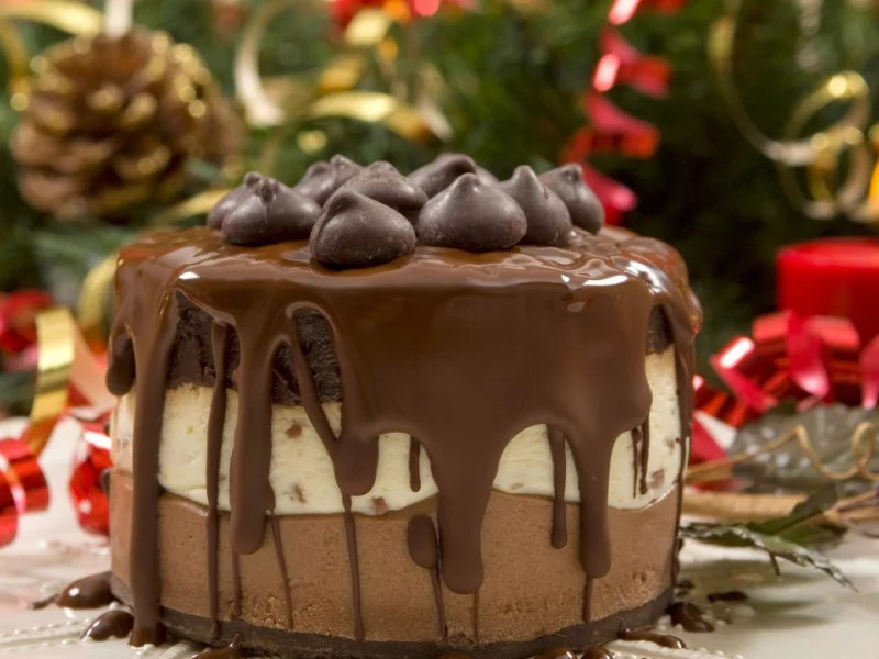 food, ribbon, desserts, chocolate, cakes