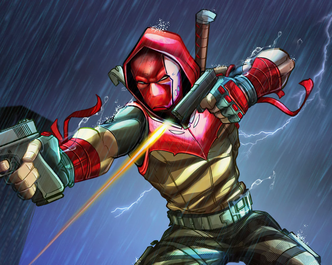 fantasy, hero, red hood