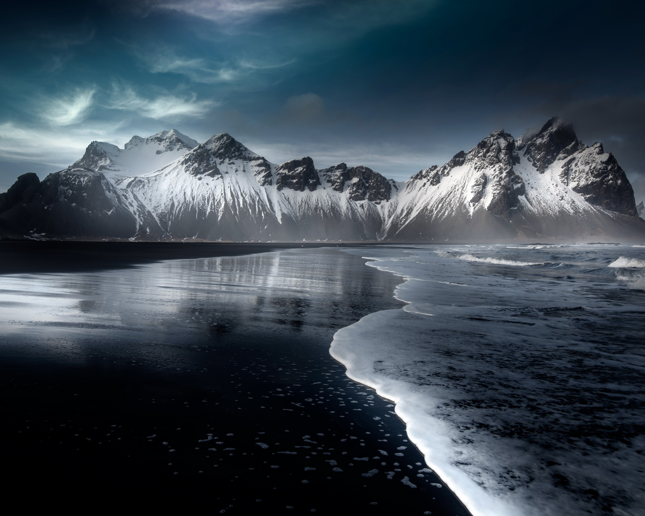 vestrahorn, stokksnes, krossanes, fjall, mountain