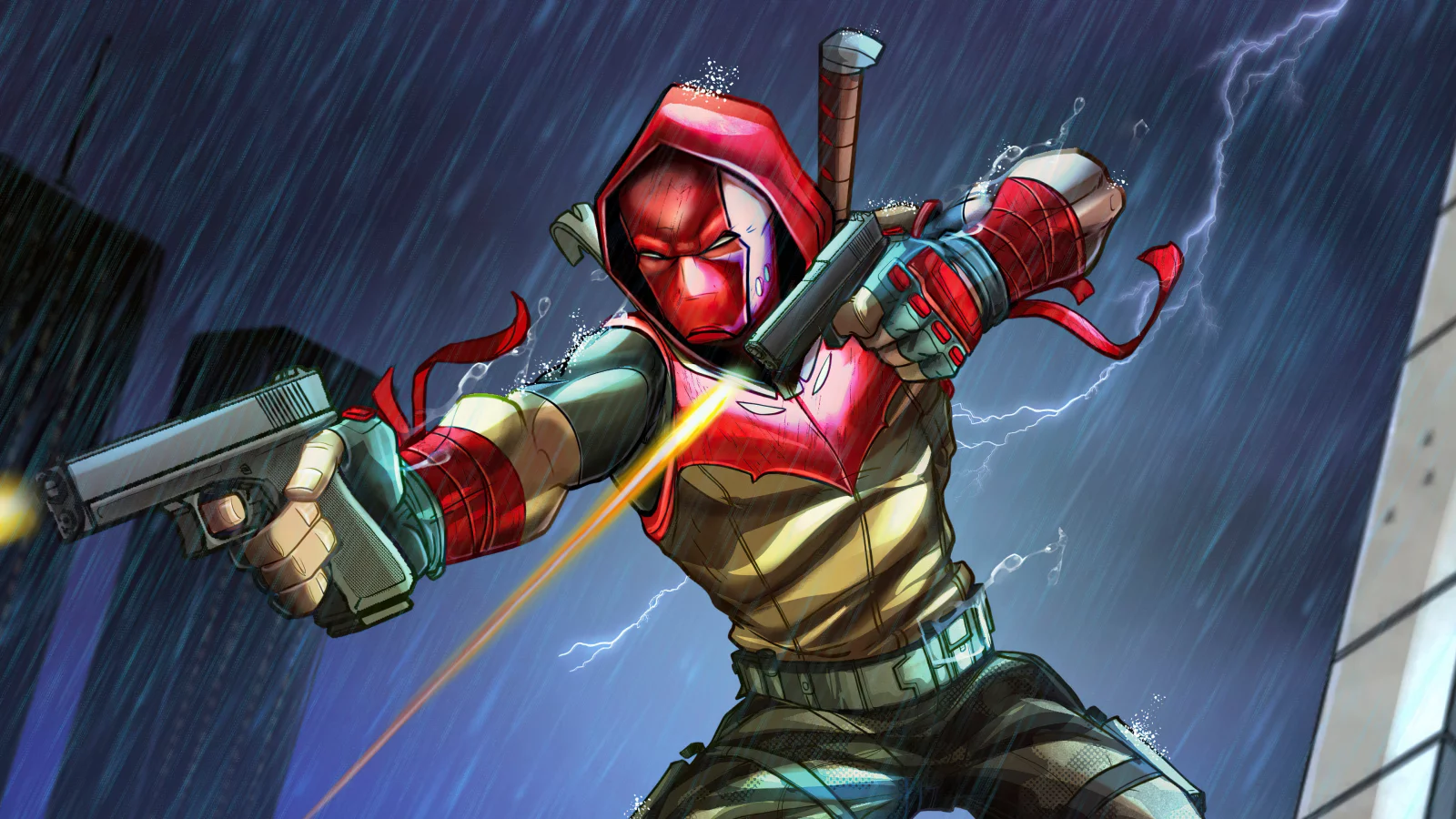 fantasy, hero, red hood