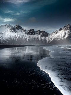 vestrahorn, stokksnes, krossanes, fjall, mountain