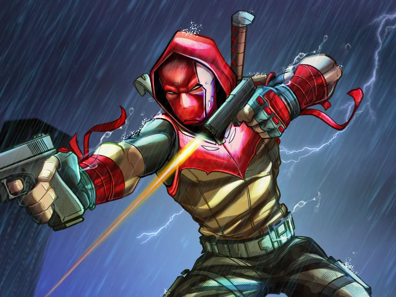 fantasy, hero, red hood