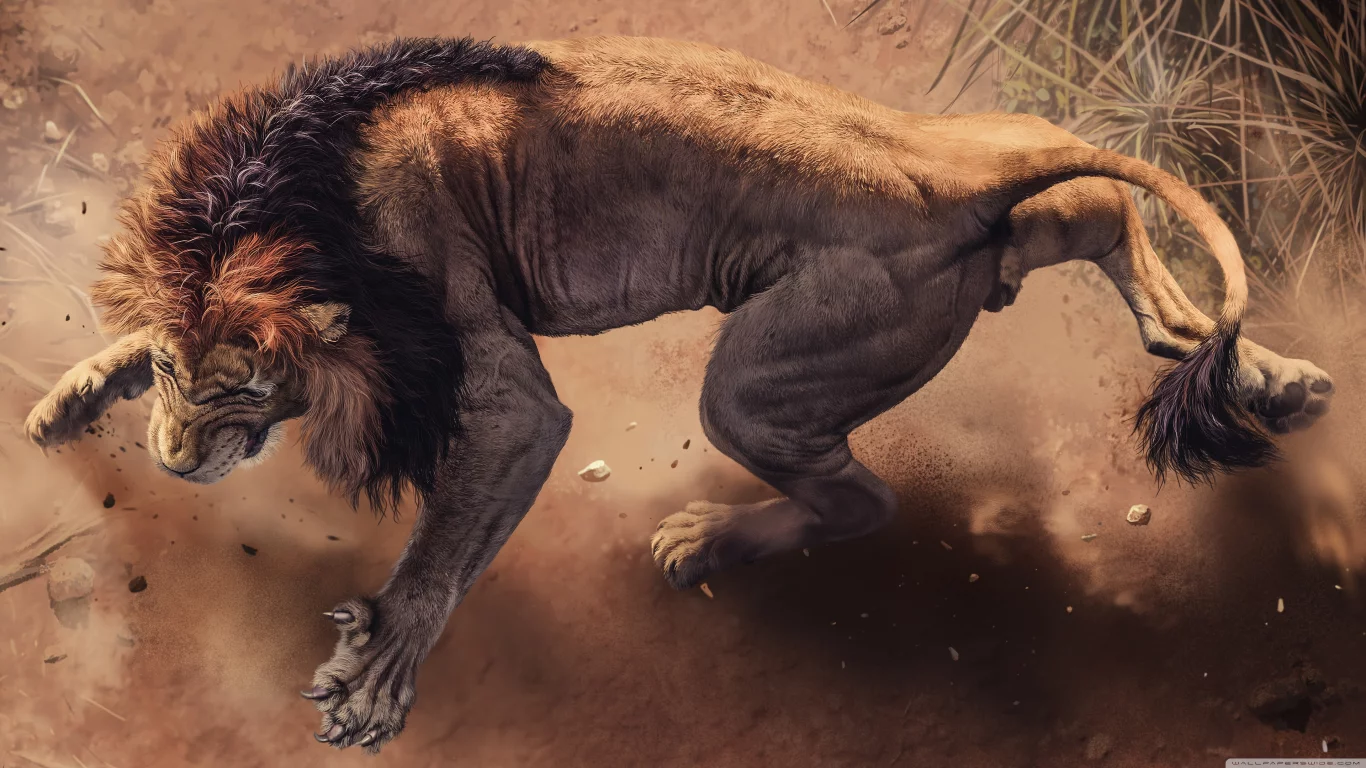 big lion