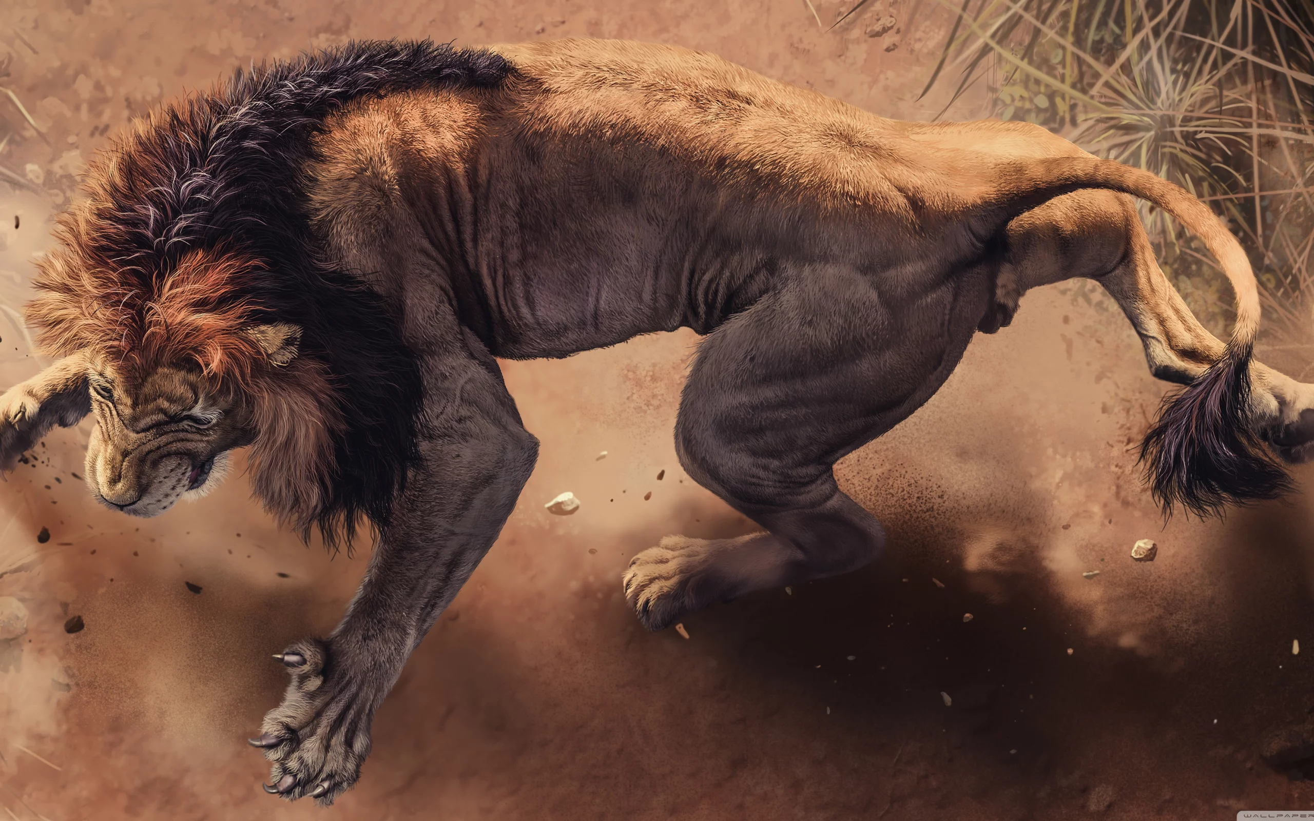 big lion