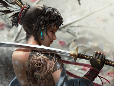 girl samurai