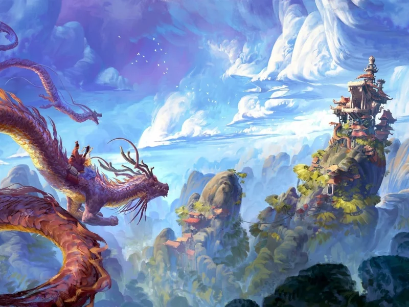 fantasy, chinese, chinese dragon, dragon