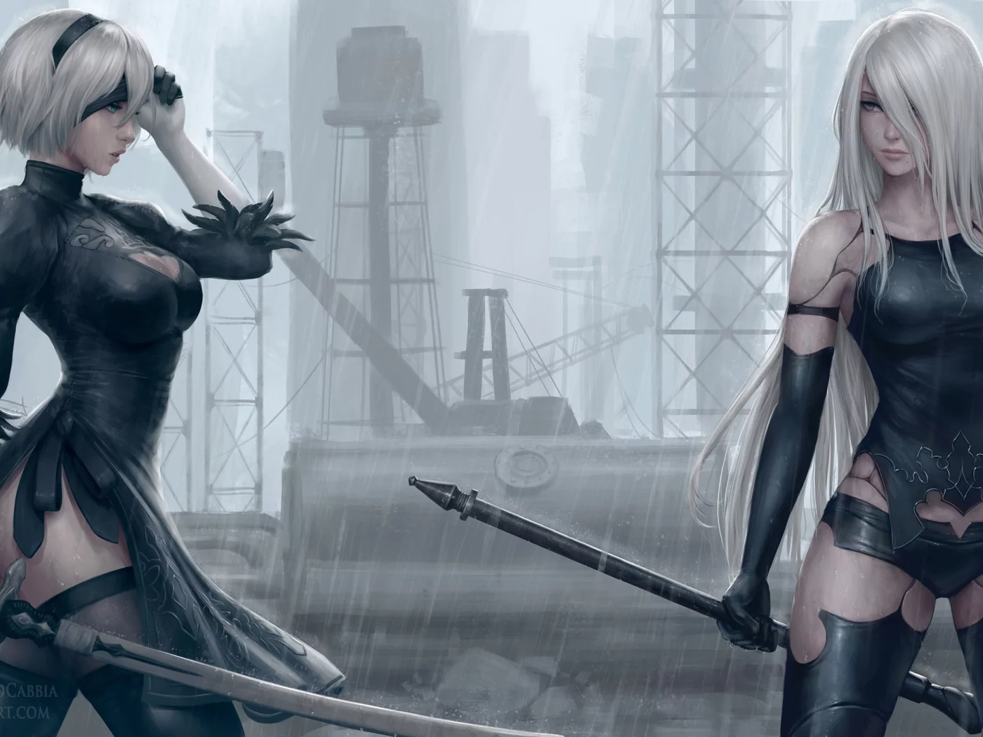 2B и A2. NieR: Automata