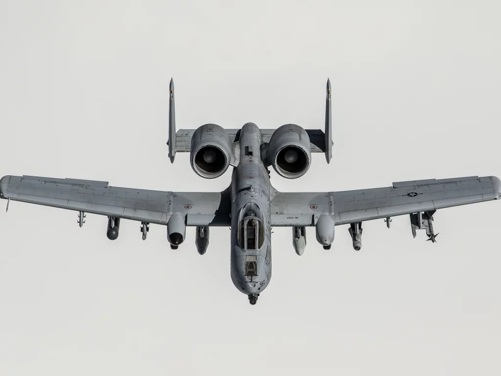 American attack plane Fairchild Republic A-10 Thunderbolt II