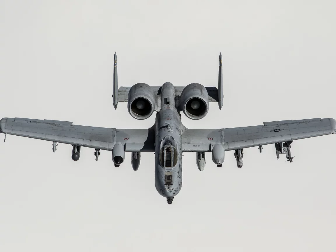 American attack plane Fairchild Republic A-10 Thunderbolt II