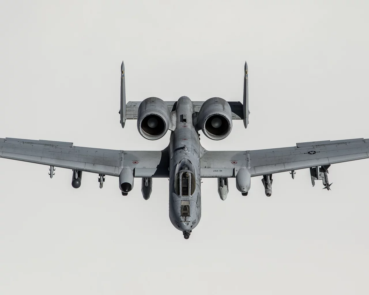 American attack plane Fairchild Republic A-10 Thunderbolt II