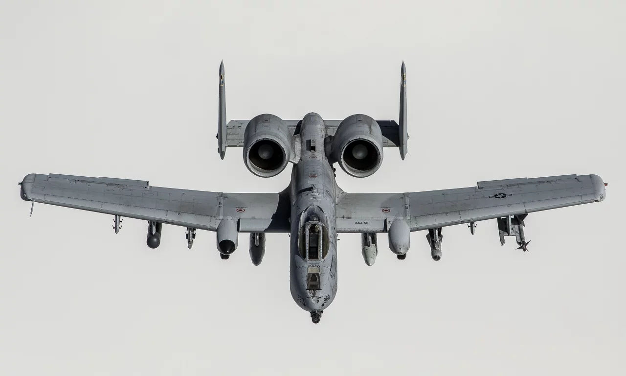 American attack plane Fairchild Republic A-10 Thunderbolt II