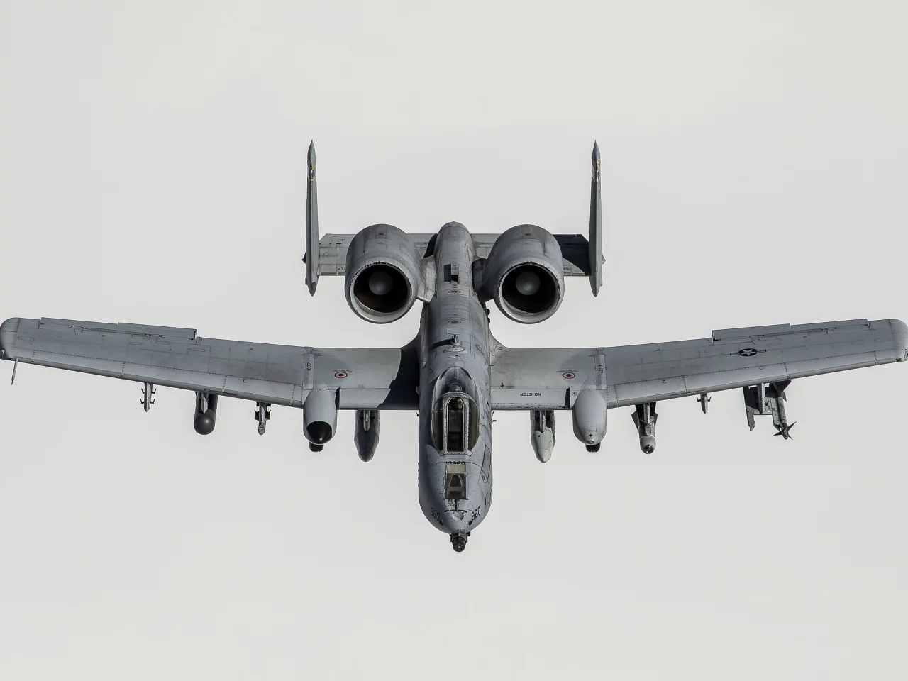 American attack plane Fairchild Republic A-10 Thunderbolt II
