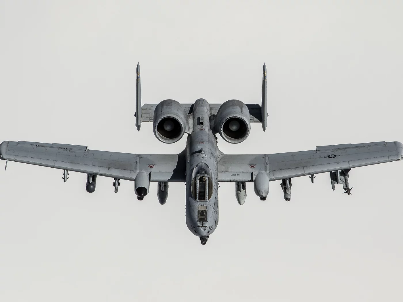 American attack plane Fairchild Republic A-10 Thunderbolt II