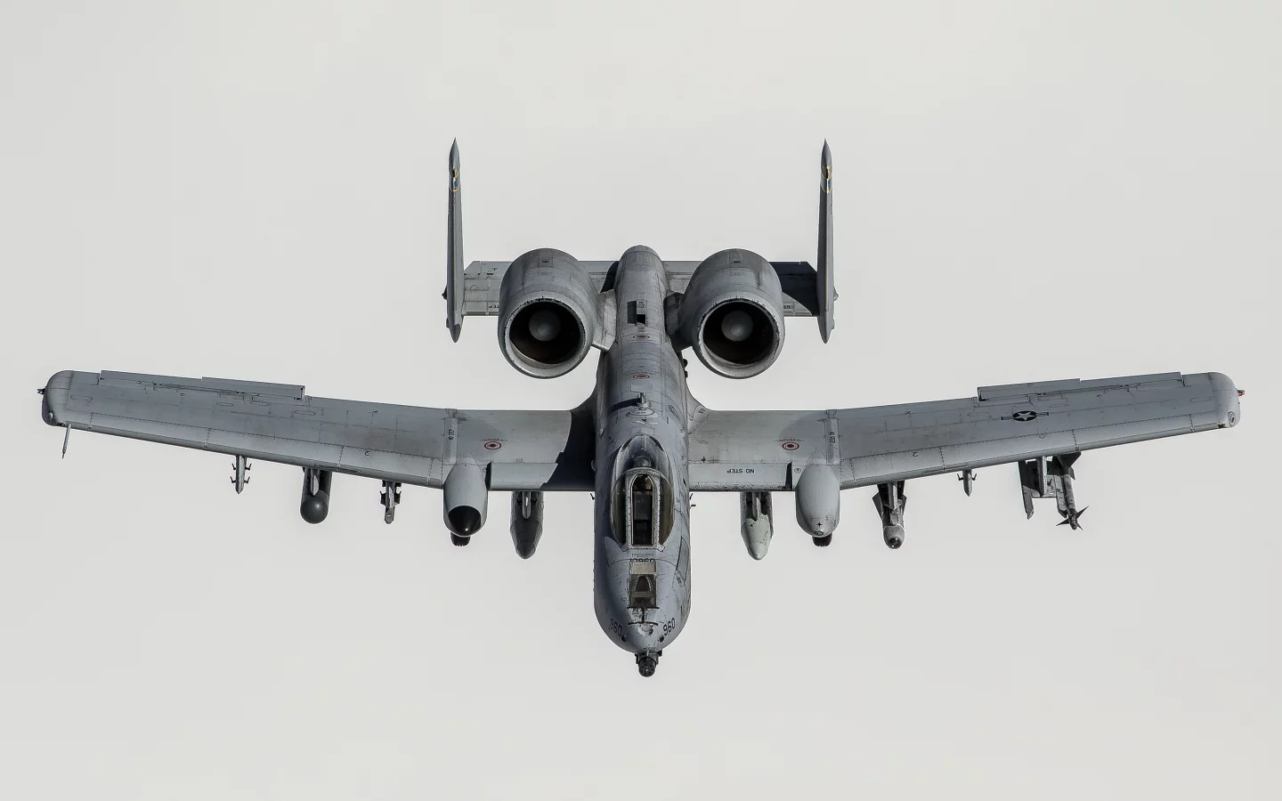 American attack plane Fairchild Republic A-10 Thunderbolt II