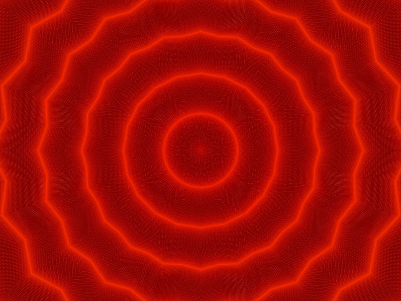 Abstract red spiral