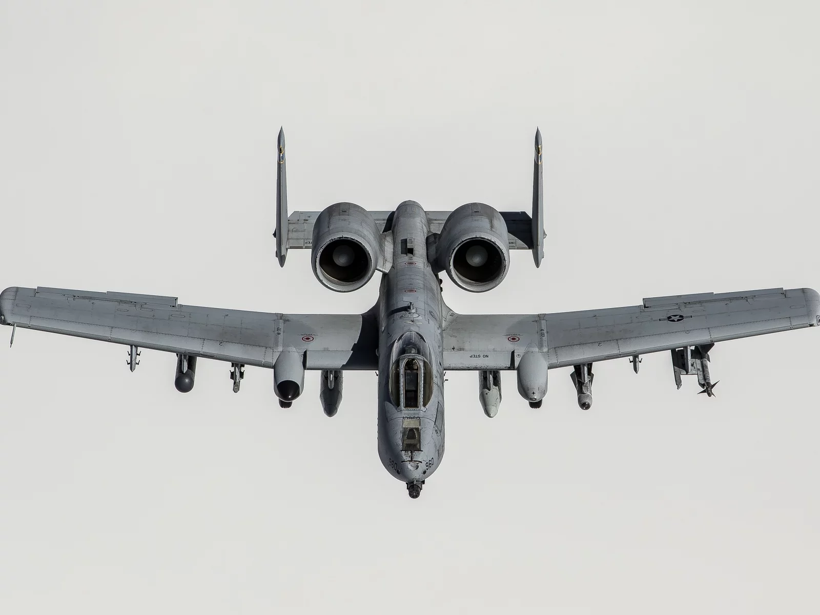 American attack plane Fairchild Republic A-10 Thunderbolt II