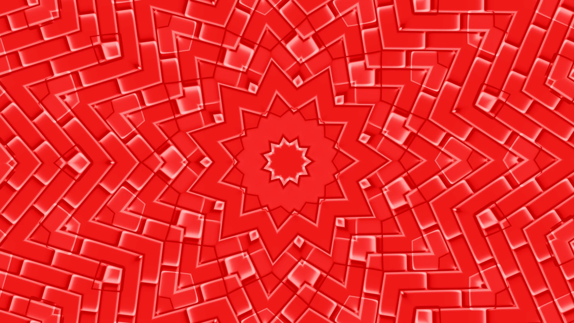 Abstract illustration with red stars