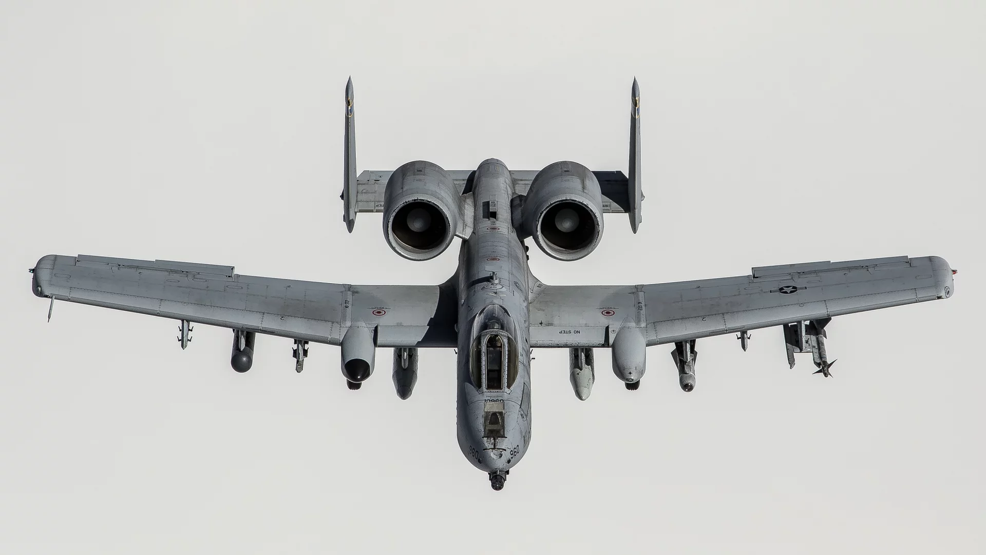 American attack plane Fairchild Republic A-10 Thunderbolt II