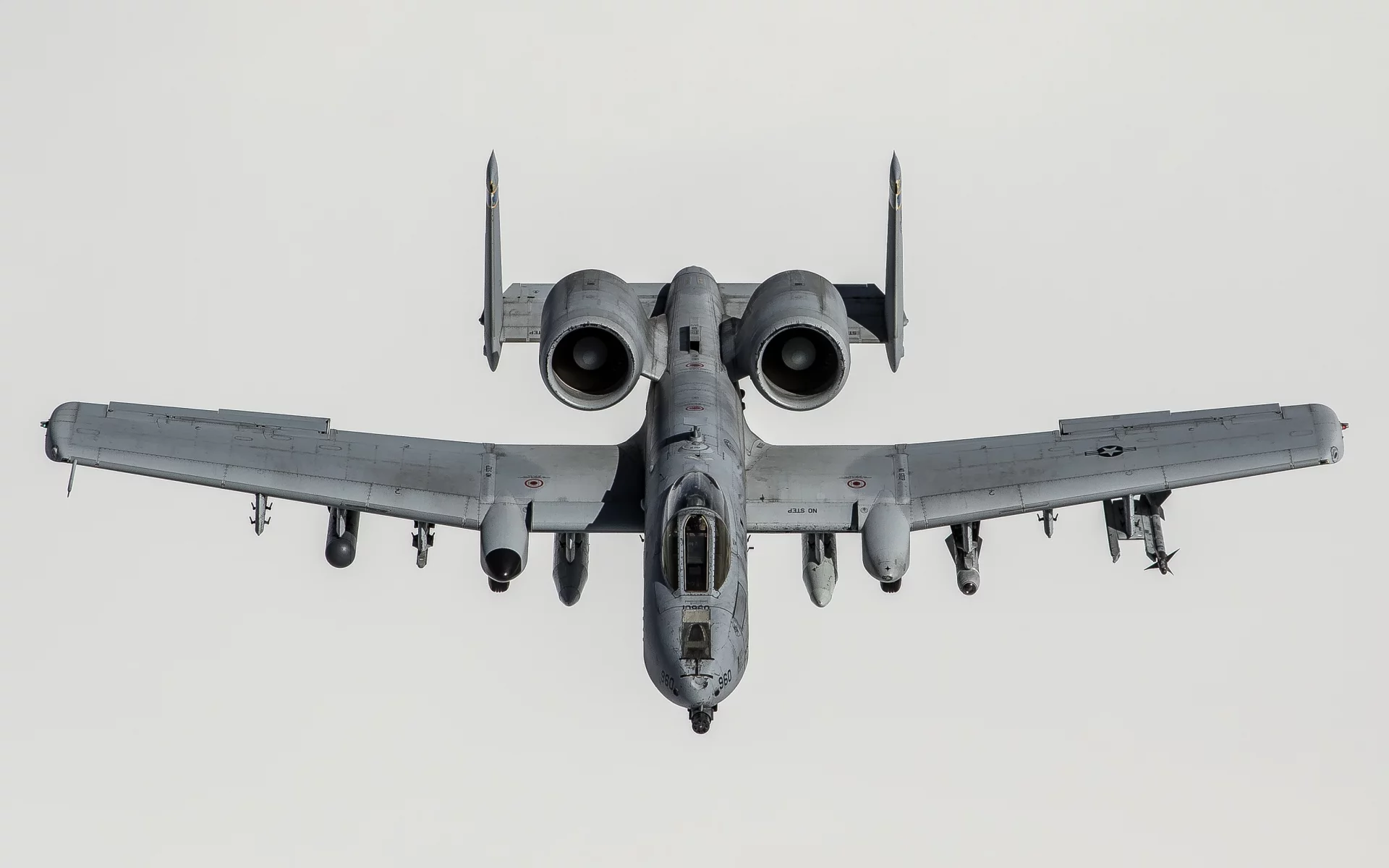 American attack plane Fairchild Republic A-10 Thunderbolt II