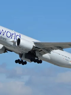 Airliner Boeing 777 of American Airlines