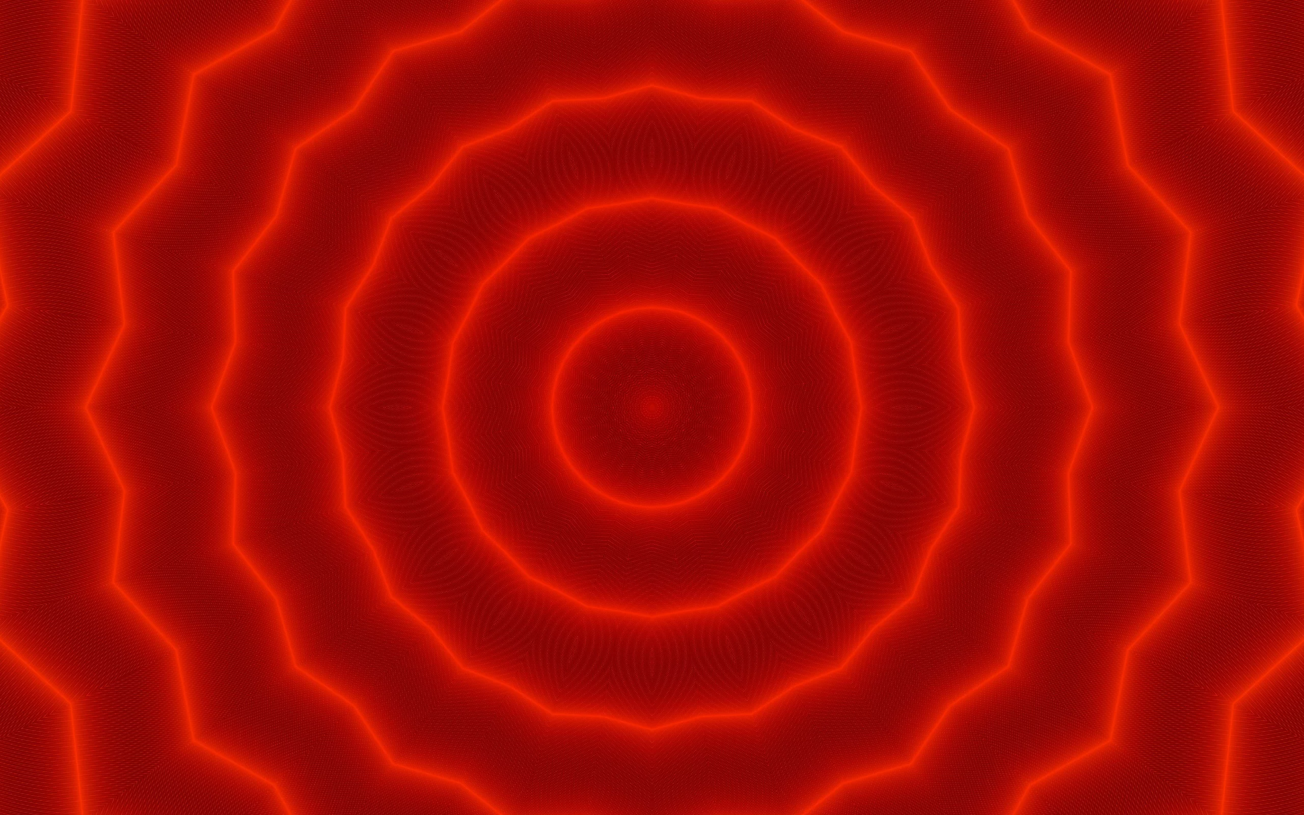 Abstract red spiral