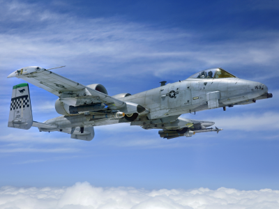 Aircraft attack A-10 Thunderbolt II AGM-65 Maverick AIM-9 Sidewinder