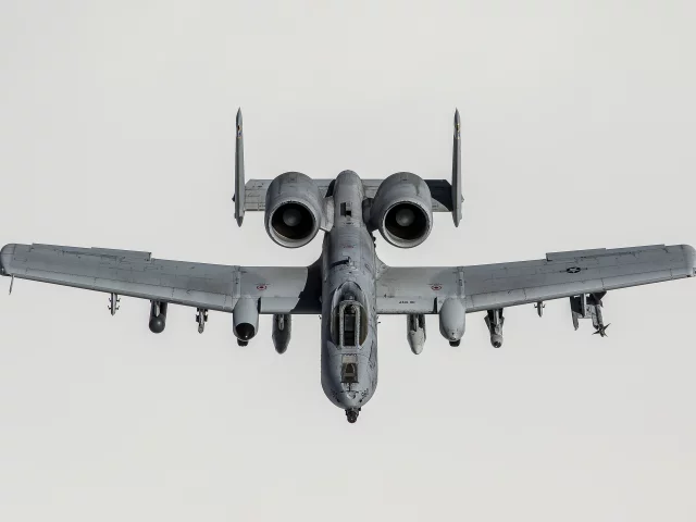 American attack plane Fairchild Republic A-10 Thunderbolt II