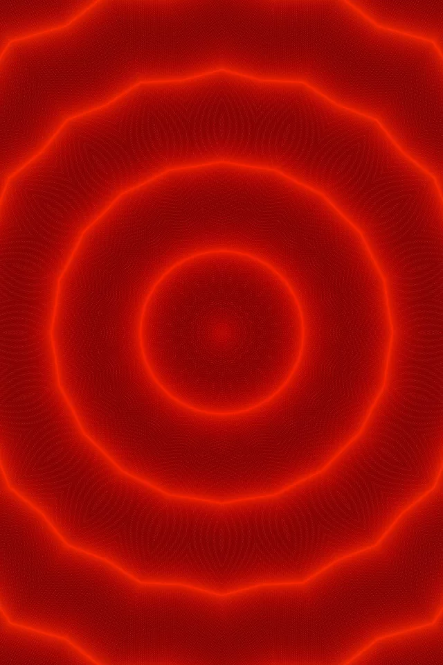 Abstract red spiral