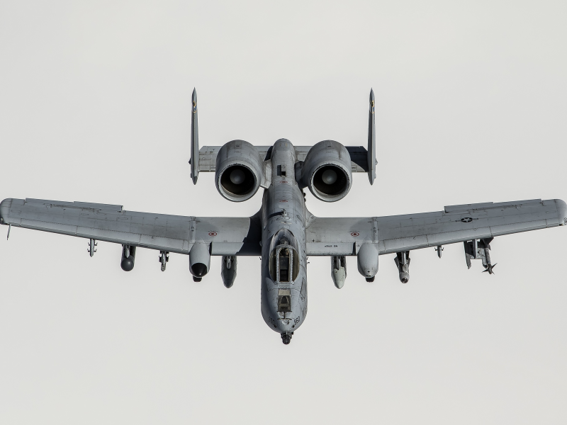 American attack plane Fairchild Republic A-10 Thunderbolt II