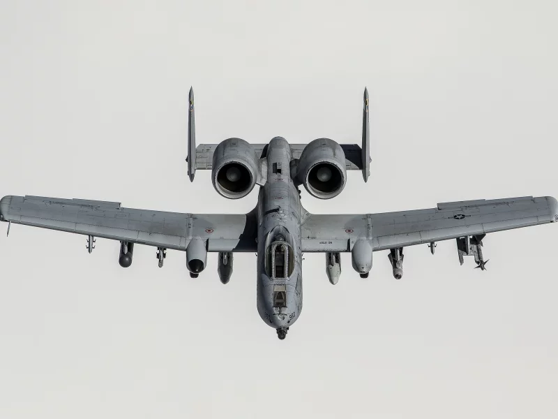 American attack plane Fairchild Republic A-10 Thunderbolt II