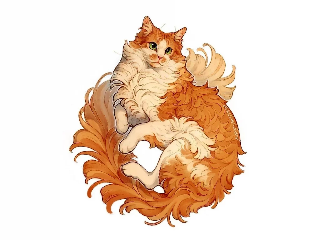 Рыжий кот