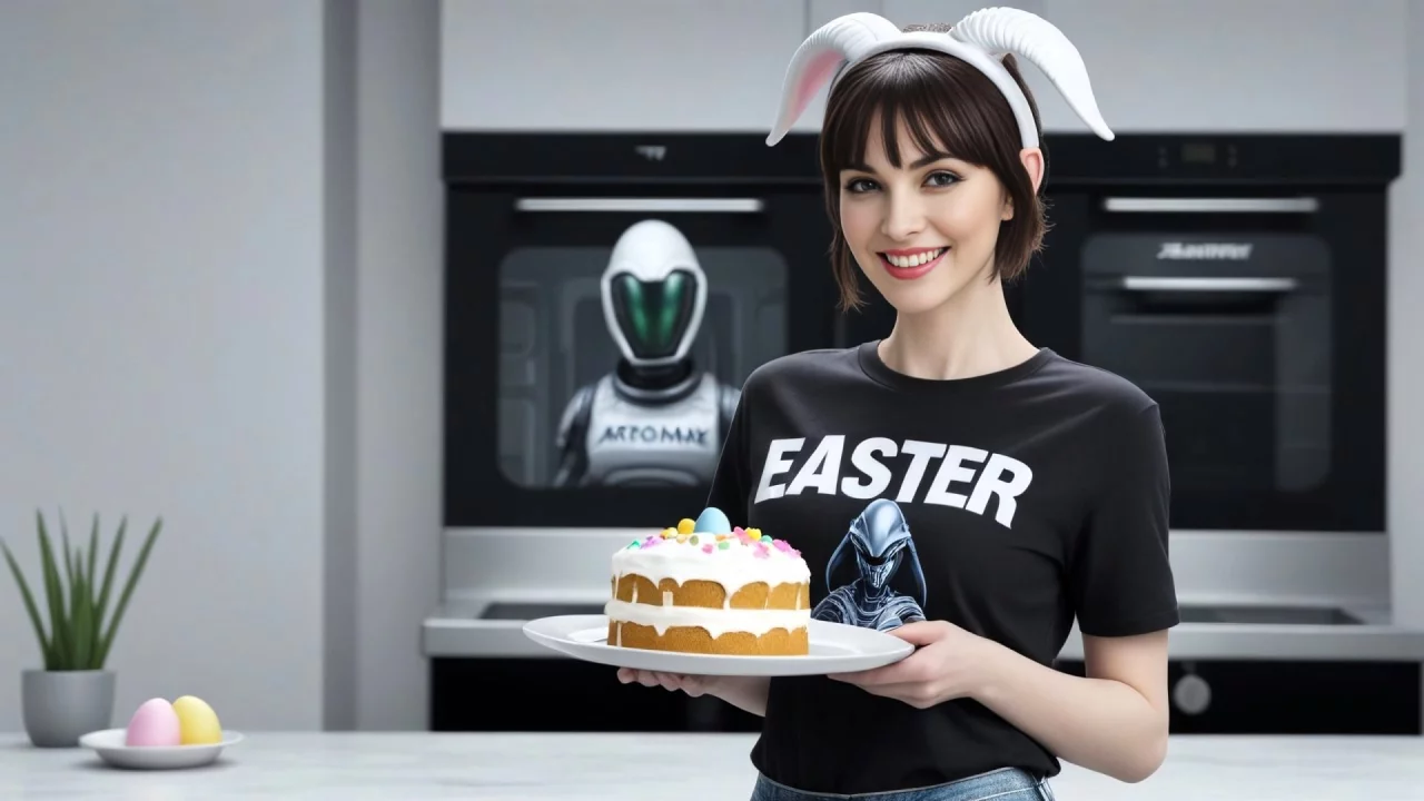 Пасхальная девушка