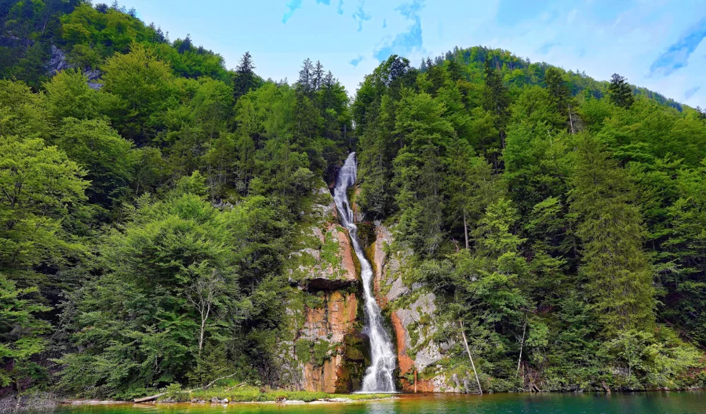 Konigssee Waterfall, Bavaria