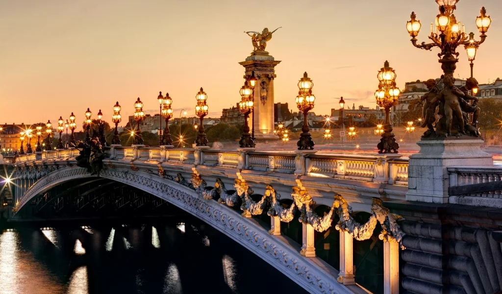 Мост Александра III, Париж