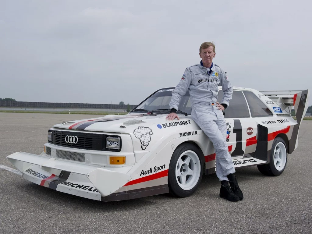 Walter Röhrl and the Sport Quattro S1 Pikes Peak