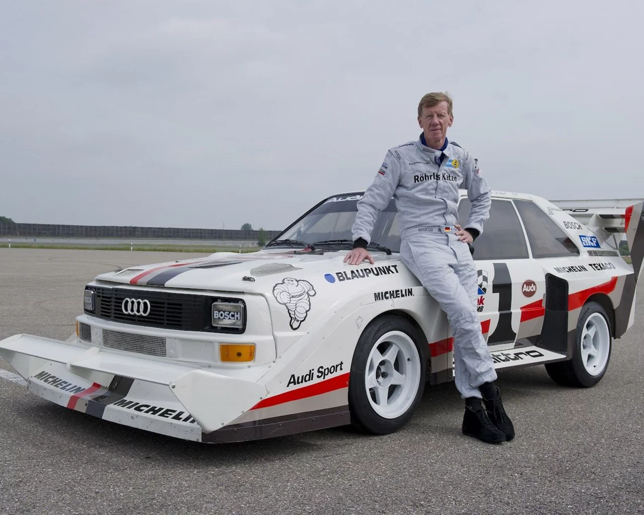 Walter Röhrl and the Sport Quattro S1 Pikes Peak