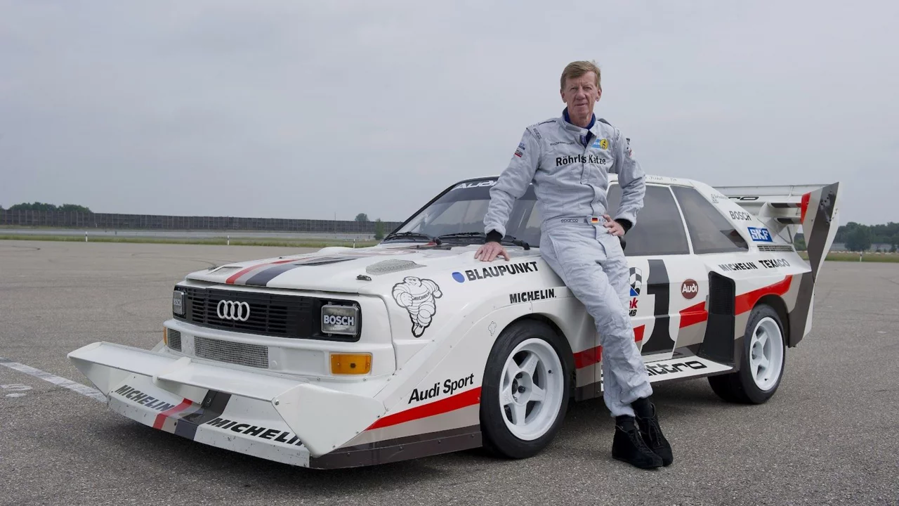 Walter Röhrl and the Sport Quattro S1 Pikes Peak